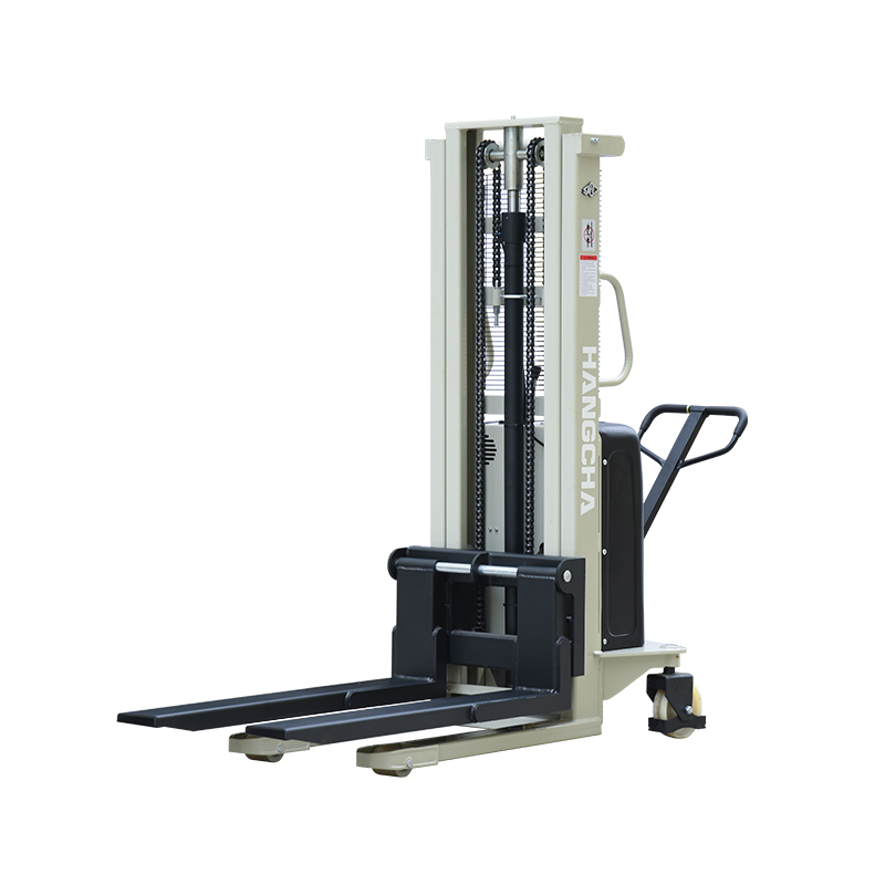 Empilhador de paletes semielétrico HANGCHA 1,6m