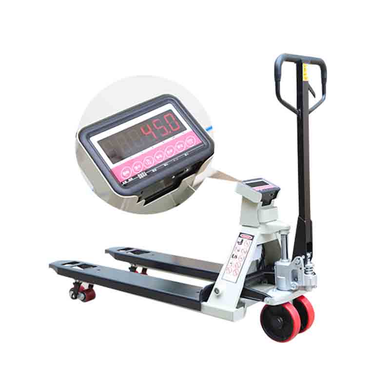 3 toneladas de paleteira hidráulica manual com escala de peso